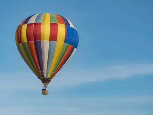 Hot Air Balloon in Bhimtal